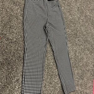 Rag & Bone black and White Gingham Pants- like new, size 8